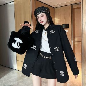 Chanel Replica Clothing Fabric Material: Other/Other Ingredient Content: 81% (Inclusive)¡ª90% (Inclusive) Ingredient Content: 81% (Inclusive)¡ª90% (Inclusive) Clothing Style Details: Solid Color