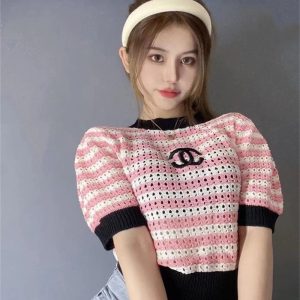 Chanel Replica Clothing Material: Viscose Fiber Main Fabric Composition 2: Viscose Fiber Main Fabric Composition 2: Viscose Fiber Main Fabric Composition: Viscose Fiber Pattern: Letters/Numbers/Text Thickness: Thin Type: Pullover