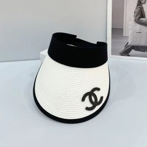 Chanel Replica Hats Fabric Commonly Known As: Straw Type: Empty Top Hat Type: Empty Top Hat For People: Universal Pattern: Letter