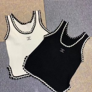 Chanel Replica Clothing Gross Weight: 0.3kg Material: Knitting Material: Knitting Main Fabric Composition: Cotton
