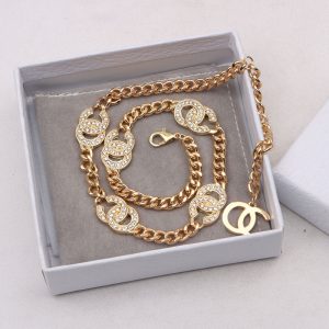 Chanel Replica Jewelry Style: Women'S Modeling: Letters/Numbers/Text Modeling: Letters/Numbers/Text Chain Style: Snake Chain Extension Chain: Below 10Cm Brands: Chanel
