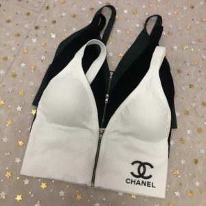 Chanel Replica Clothing Material: Cotton Length: Waist Length: Waist Clothing Style Details: Rib-Knit