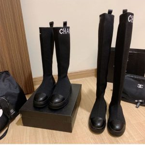 Chanel Replica Shoes/Sneakers/Sleepers Upper Material: Synthetic Leather Help Tall: Long Barrel Help Tall: Long Barrel Heel Height: Middle Heel (3Cm-5Cm) Sole Material: Rubber Closed: Sleeve Boots Name: Fashion Boots
