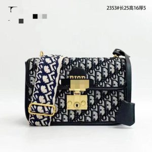 Dior Replica Bags/Hand Bags Texture: Denim Type: Small Square Bag Type: Small Square Bag Style: Vintage