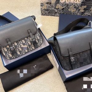 Dior Replica Bags/Hand Bags Texture: Canvas Type: Messenger Bag Type: Messenger Bag Style: Fashion