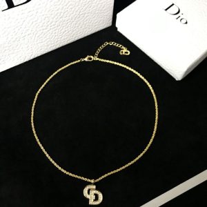 Dior Replica Jewelry Style: Women'S Modeling: Letters/Numbers/Text Modeling: Letters/Numbers/Text Chain Style: Twist Chain Extension Chain: Below 10Cm Brands: Dior