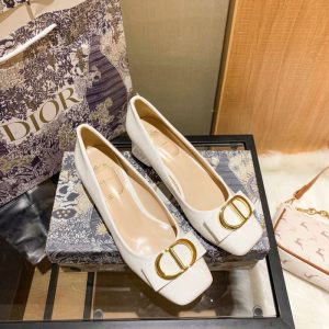 Dior Replica Shoes/Sneakers/Sleepers Upper Material: Sheepskin (Except Suede) Heel Height: Middle Heel (3Cm-5Cm) Heel Height: Middle Heel (3Cm-5Cm) Sole Material: Rubber Closed Way: Slip On