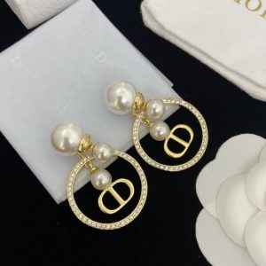 Dior Replica Jewelry Ear Piercing Material: 925 Silver Mosaic Material: Rhinestones Mosaic Material: Rhinestones Style: Vintage
