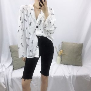 Dior Replica Clothing Brand: Balenciaga Fabric Material: Other/Polyester (Polyester Fiber) Fabric Material: Other/Polyester (Polyester Fiber) Ingredient Content: 91% (Inclusive)¡ª95% (Inclusive) Style: Simple Commuting/Korean Version Clothing Style Details: Print