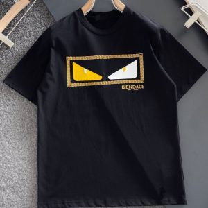 Fendi Replica Clothing Fabric Material: Cotton/Cotton Ingredient Content: 91% (Inclusive)¡ª95% (Inclusive) Ingredient Content: 91% (Inclusive)¡ª95% (Inclusive) Collar: Crew Neck Version: Conventional Sleeve Length: Short Sleeve Clothing Style Details: Printing