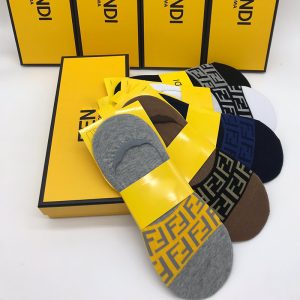 Fendi Replica Shoes/Sneakers/Sleepers Style: Leisure Pattern: Letter Pattern: Letter Gender: Male Main Fabric Composition: Cotton Material Ingredients: 95 (%) Boot Height: Super Short Tube (Boat Socks)