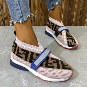 Fendi Replica Shoes/Sneakers/Sleepers Heel Height: Low Heel (1Cm-3Cm) Sole Material: EVA Sole Material: EVA Closed: Slip On Style: Leisure Type: Sports Shoes Craftsmanship: Glued