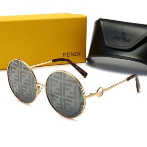 Fendi Replica Sunglasses Brand: Fendi For People: Female For People: Female Lens Material: Resin Frame Shape: Round Style: Korean Version Frame Material: Metal