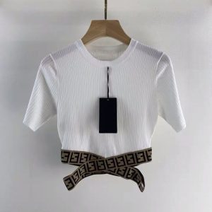 Fendi Replica Clothing Clothing Version: Slim Fit Combination: Single Combination: Single Length/Sleeve Length: Short/Short Sleeve Collar: Round Neck