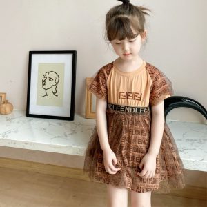 Fendi Replica Child Clothing Fabric Material: Cotton/Cotton Ingredient Content: 31% (Inclusive)¡ª50% (Inclusive) Ingredient Content: 31% (Inclusive)¡ª50% (Inclusive) Pattern: Letter Number Of Pieces: Single Sleeve Length: Short Sleeve Collar: Crew Neck