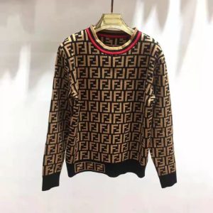 Fendi Replica Clothing Fabric Material: Other/Cotton Ingredient Content: 51% (Inclusive)¡ª70% (Inclusive) Ingredient Content: 51% (Inclusive)¡ª70% (Inclusive) Style: Simple Commuting/Europe And America Popular Elements / Process: Jacquard Clothing Version: Slim Fit Way Of Dressing: Pullover