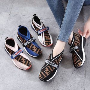 Fendi Replica Shoes/Sneakers/Sleepers Upper Material: Cotton Heel Height: Flat Heel (Less Than Or Equal To 1Cm) Heel Height: Flat Heel (Less Than Or Equal To 1Cm) Sole Material: EVA Closed: Slip On Type: Sports Shoes Craftsmanship: Glued