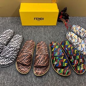 Fendi Replica Shoes/Sneakers/Sleepers Upper Material: EVA Sole Material: Rubber Sole Material: Rubber Heel Style: Flat Heel Craftsmanship: Glued Insole Material: Pvc Applications: Daily