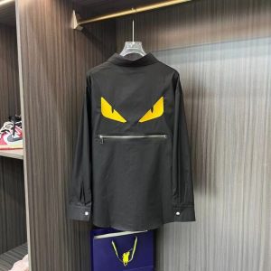 Fendi Replica Men Clothing Fabric Material: Cotton Ingredient Content: 91% (Inclusive)¡ª95% (Inclusive) Ingredient Content: 91% (Inclusive)¡ª95% (Inclusive) Version: Slim Fit Collar: Boat Neck Sleeve Length: Long Sleeve Clothing Style Details: Embroidered