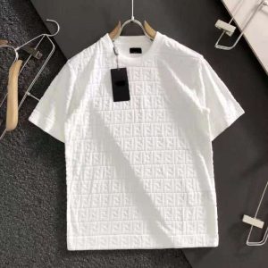 Fendi Replica Men Clothing Fabric Material: Other/Polyester (Polyester Fiber) Ingredient Content: 71% (Inclusive) - 80% (Inclusive) Ingredient Content: 71% (Inclusive) - 80% (Inclusive) Collar: Round Neck Version: Slim Fit Sleeve Length: Short Sleeve Clothing Style Details: Printing