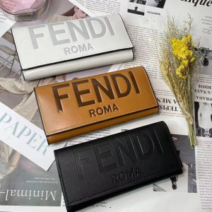 Fendi Replica Bags/Hand Bags Texture: PU For People: Universal For People: Universal Type: Long Wallet Popular Elements: Letter Style: Vintage Closed: Package Cover Type
