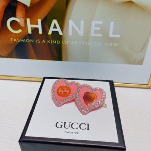 Gucci Replica Jewelry Material: Plexiglass (Acrylic) Hair Accessory Type: Hairpin Hair Accessory Type: Hairpin Style: Light Luxury Pattern: Love / Water Drop / Bell For People: Universal