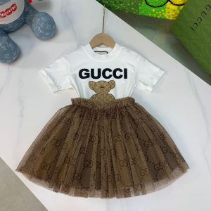 Gucci Replica Clothing Fabric Material: Cotton/Cotton Ingredient Content: 51% (Inclusive)¡ª70% (Inclusive) Ingredient Content: 51% (Inclusive)¡ª70% (Inclusive) Pattern: Cartoon Number Of Pieces: Two Piece Set Sleeve Length: Short Sleeve Collar: Crew Neck