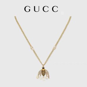 Gucci Replica Jewelry Chain Material: Copper Whether To Bring A Fall: Without Pendant Whether To Bring A Fall: Without Pendant Pendant Material: Rhinestones Pattern: Other Style: Vintage Gender: Female