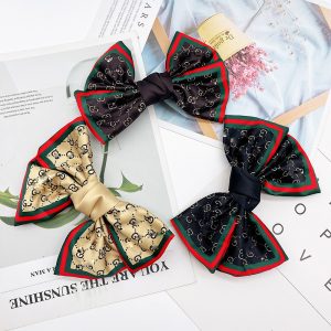 Gucci Replica Jewelry Gross Weight: 0.08kg Material: Fabric Material: Fabric Style: Women Modeling: Bow Tie Hairpin Classification: Top Clip