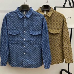 Gucci Replica Clothing Fabric Material: Cotton/Cotton Ingredient Content: 96% (Inclusive)¡ª100% (Exclusive) Ingredient Content: 96% (Inclusive)¡ª100% (Exclusive) Version: Loose Collar: Square Collar Popular Elements: Jacquard Style: Leisure
