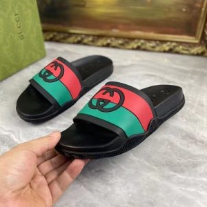 Gucci Replica Shoes/Sneakers/Sleepers Upper Material: Pvc Sole Material: Rubber Sole Material: Rubber Heel Style: Flat Heel Style: European And American Craftsmanship: Sticky Insole Material: PU