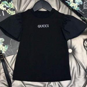Gucci Replica Child Clothing Gender: Female Fabric Material: Cotton Fabric Material: Cotton Ingredient Content: 71% (Inclusive)¡ª80% (Inclusive) Popular Elements: Printing Pattern: Cartoon Applicable Season: Summer