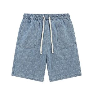 Gucci Replica Clothing Fabric Material: Denim/Cotton Ingredient Content: 91% (Inclusive)¡ª95% (Inclusive) Ingredient Content: 91% (Inclusive)¡ª95% (Inclusive) Version: Loose Waistline: Low Waist Length: Shorts Craft: Washed