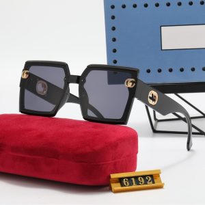 Gucci Replica Sunglasses Lens Material: PC Frame Material: Plastic Frame Material: Plastic Glasses Style: Square Frame