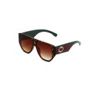 Gucci Replica Sunglasses Lens Material: PC Frame Material: PC Frame Material: PC Glasses Style: Oval Frame