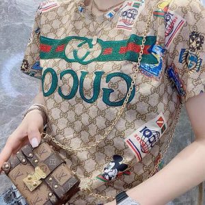 Gucci Replica Clothing Fabric Material: Modal/Modal Fiber Ingredient Content: 71% (Inclusive)¡ª80% (Inclusive) Ingredient Content: 71% (Inclusive)¡ª80% (Inclusive) Popular Elements: Printing