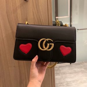 Gucci Replica Bags/Hand Bags Texture: Cowhide Type: Other Type: Other Popular Elements: Chain Style: Fashion Closed: Magnetic Buckle