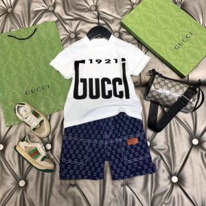 Gucci Replica Child Clothing Fabric Material: Cotton Ingredient Content: 71% (Inclusive)¡ª80% (Inclusive) Ingredient Content: 71% (Inclusive)¡ª80% (Inclusive) Gender: Universal Popular Elements: Contrast Color