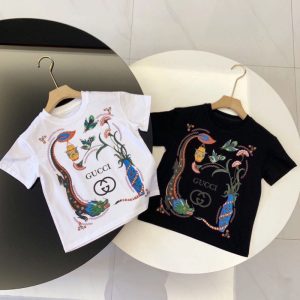 Gucci Replica Child Clothing Gender: Universal Fabric Material: Cotton Fabric Material: Cotton Ingredient Content: 51% (Inclusive)¡ª70% (Inclusive) Popular Elements: Printing Pattern: Color Matching Applicable Season: Summer
