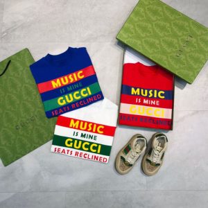 Gucci Replica Child Clothing Gender: Universal Fabric Material: Cotton Fabric Material: Cotton Ingredient Content: 71% (Inclusive)¡ª80% (Inclusive) Popular Elements: Printing Pattern: Letter Applicable Season: Summer