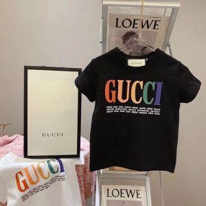 Gucci Replica Child Clothing Gender: Universal Fabric Material: Cotton/Cotton Fabric Material: Cotton/Cotton Ingredient Content: 51% (Inclusive)¡ª70% (Inclusive) Sleeve Length: Short Sleeve Popular Elements: Solid Color