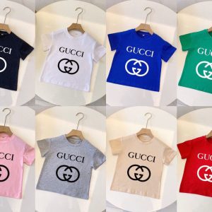 Gucci Replica Child Clothing Gender: Universal Fabric Material: Cotton/Cotton Fabric Material: Cotton/Cotton Ingredient Content: 31% (Inclusive)¡ª50% (Inclusive) Popular Elements: Printing Pattern: Letter Applicable Season: Summer