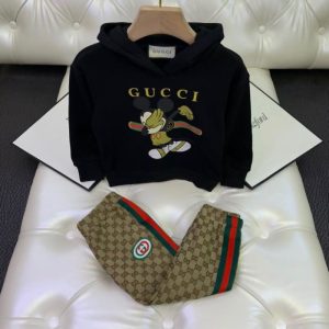 Gucci Replica Child Clothing Fabric Material: Cotton/Cotton Ingredient Content: 51% (Inclusive)¡ª70% (Inclusive) Ingredient Content: 51% (Inclusive)¡ª70% (Inclusive) Gender: Universal Popular Elements: Stitching