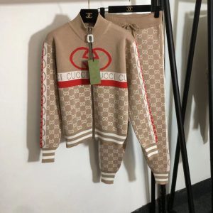 Gucci Replica Clothing Popular Elements: Zipper Type: Pants Suit Type: Pants Suit Sleeve Length: Long Sleeve Fabric Material: Wool Blend/Nylon Ingredient Content: 30% And Below Whether To Add Cashmere: Without Velvet