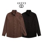 Gucci Replica Clothing Fabric Material: Ice Silk/Viscose Fiber Version: Conventional Version: Conventional Collar: Square Collar Sleeve Length: Long Sleeves Clothing Style Details: Printing