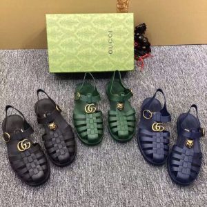 Gucci Replica Shoes/Sneakers/Sleepers Upper Material: EVA Sole Material: Rubber Sole Material: Rubber Toe: Cover Toe Heel Style: Flat Heel Style: Vintage Popular Elements: Rivet