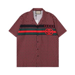 Gucci Replica Men Clothing Brand: Gucci Fabric Material: Other/Other Fabric Material: Other/Other Version: Conventional Collar: Point Collar (Regular) Sleeve Length: Short Sleeve Clothing Style Details: Stripe