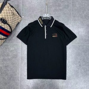 Gucci Replica Clothing Brand: Gucci Fabric Material: Cotton/Cotton Fabric Material: Cotton/Cotton Ingredient Content: 91% (Inclusive)¡ª95% (Inclusive) Version: Slim Fit Sleeve Length: Short Sleeve Clothing Style Details: Embroidered