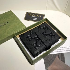 Gucci Replica Bags/Hand Bags Texture: Cowhide For People: Universal For People: Universal Type: Short Wallet Popular Elements: Printing Style: Vintage