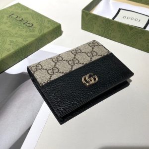 Gucci Replica Bags/Hand Bags Texture: Cowhide For People: Universal For People: Universal Type: Short Wallet Popular Elements: Printing Style: Sweet Closed: Snap Button